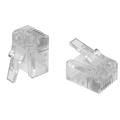 AMP Modularplugg 6/4 flat/oval